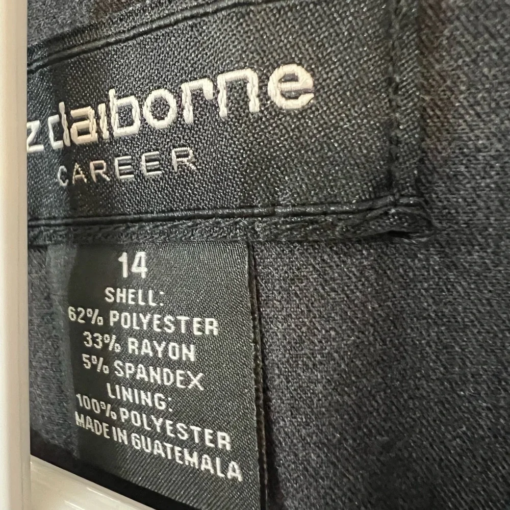 Liz Claiborne Charcoal Suit Set - Picture 2 of 10